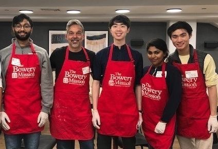 Group One Trading - Volunteering for the Bowery Mission